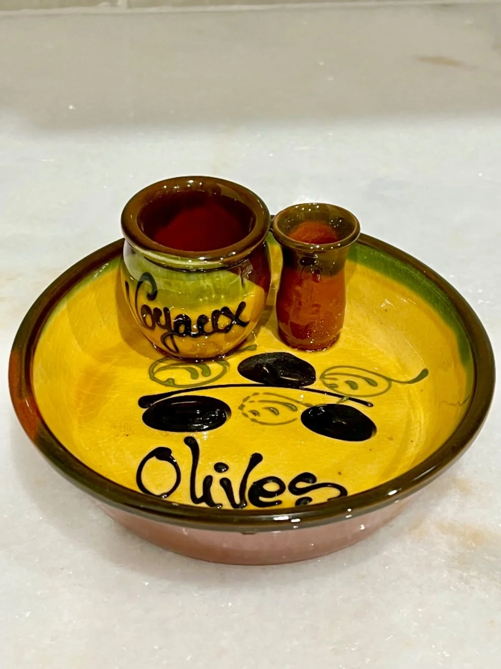 🎀 French Olive/Appetizer Serving Dish 🎀